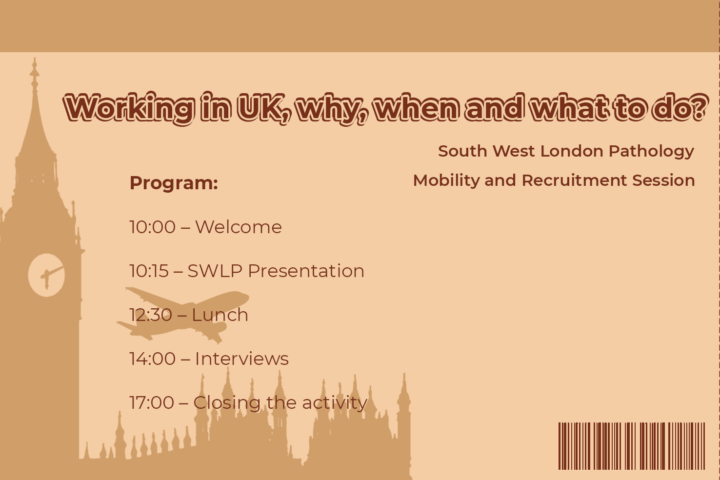 South West London Pathology Hospital recruta na ESTeSC
